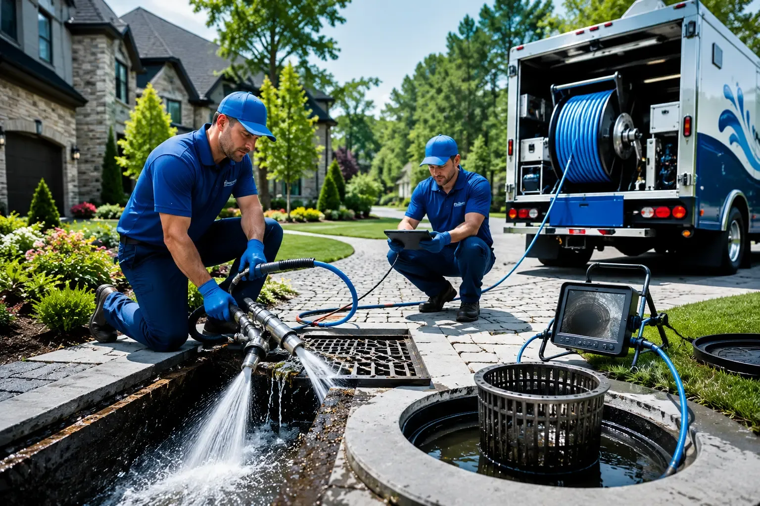 Local outdoor drain cleaning professionals in Rochester, NH